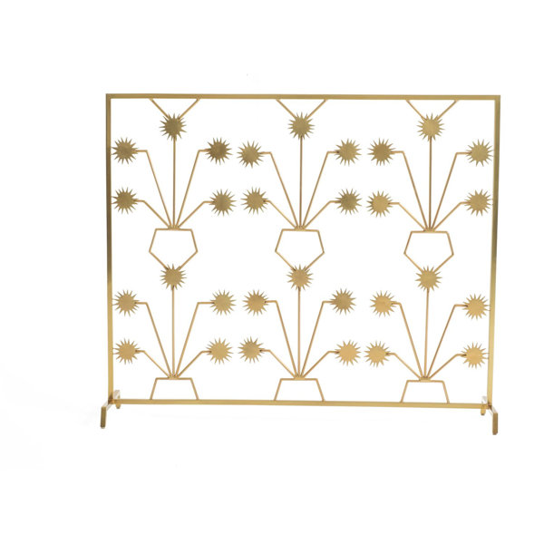 MaitlandSmith Spark 1 Brass Fireplace Screens Wayfair